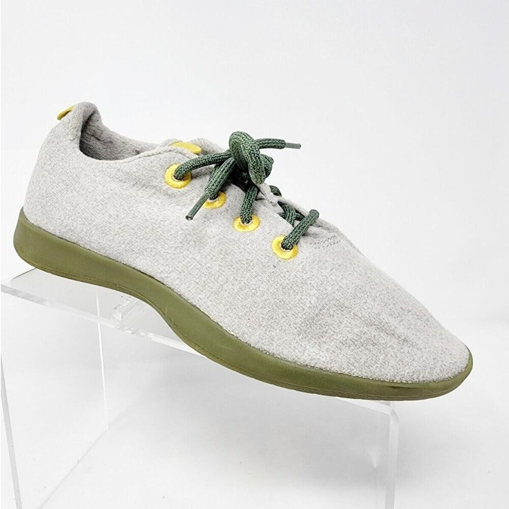 Allbirds Limited Edition WR Wool Runners Running Shoes Yellow Green Mens Size 10
